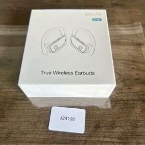 Sport True Wireless Over the Ear Earbuds Lavender Color by BMANI SKU#J24108